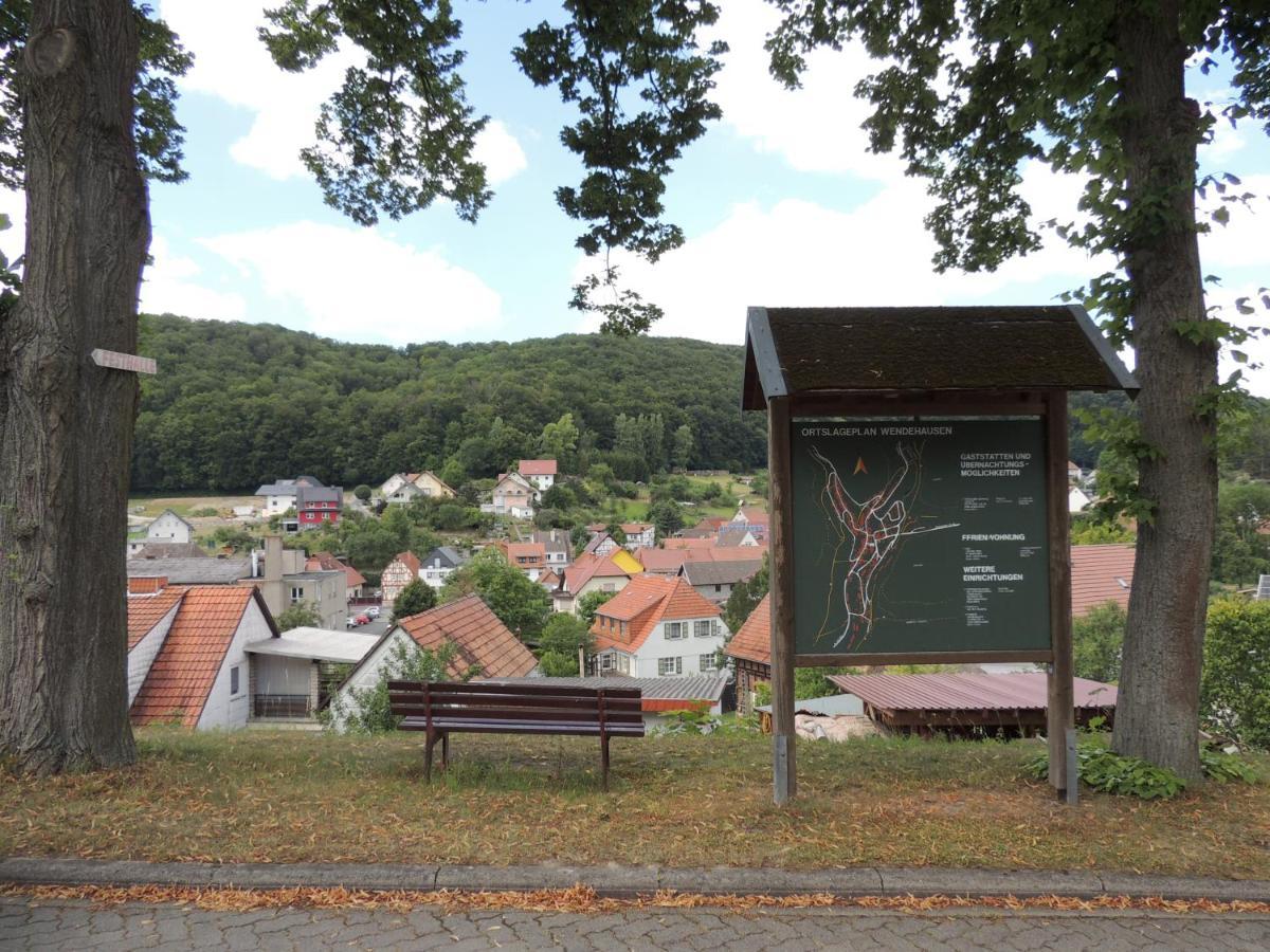 Ferienwohnung Bahnhof Wendehausen Exterior foto